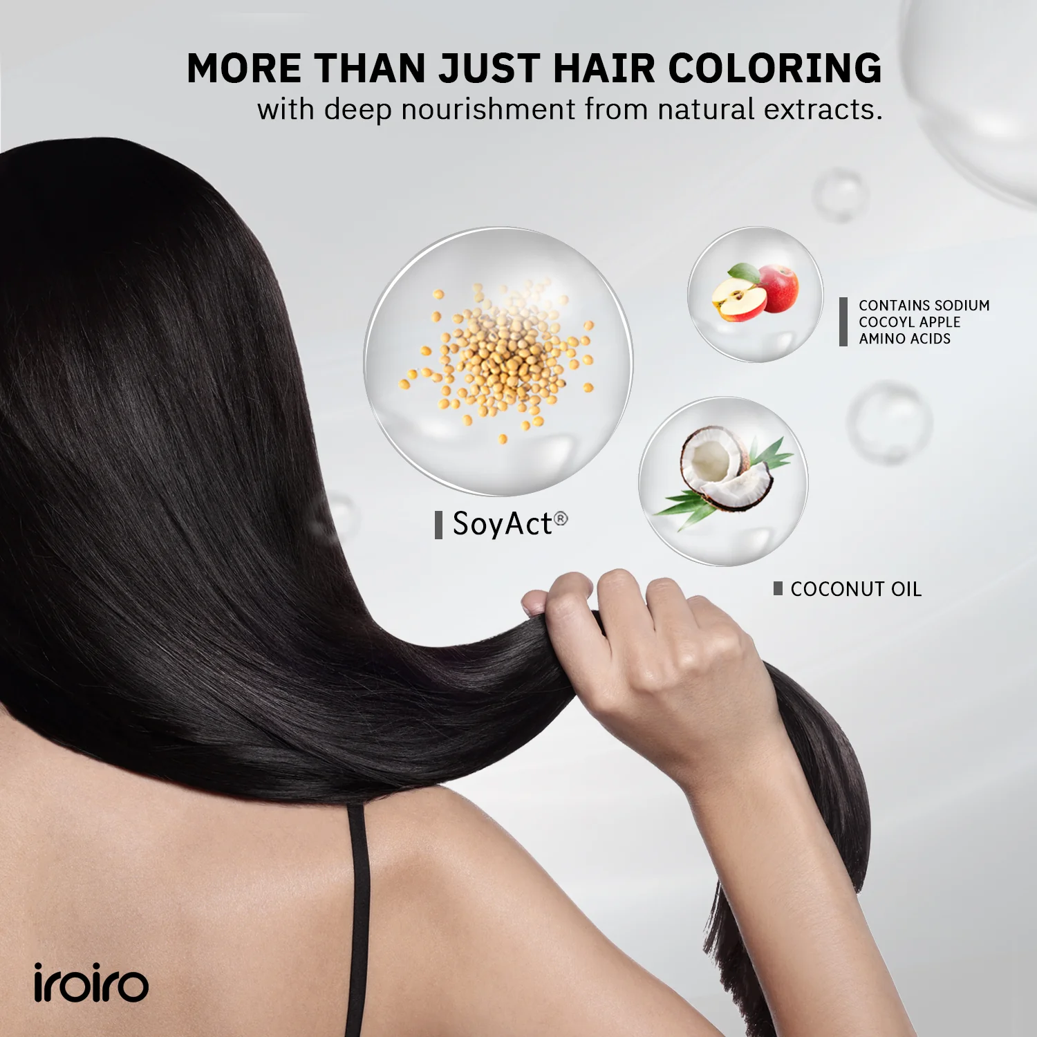 Iroiro Brown Color Depositing Shampoo - Image 5