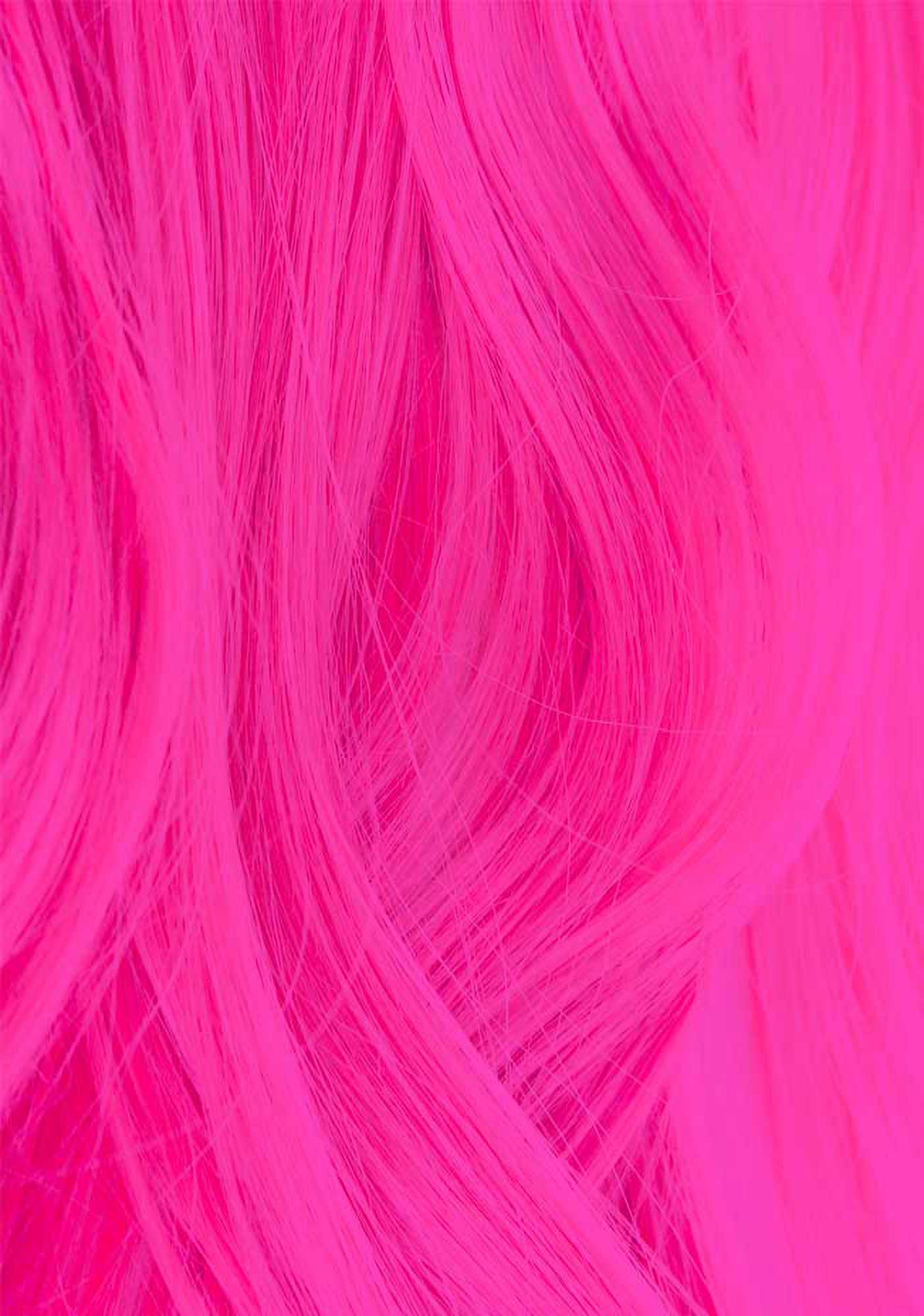 Iroiro 310 UV Reactive Pink Neon Vegan Cruelty-Free Semi-Permanent Hair Color - Image 2