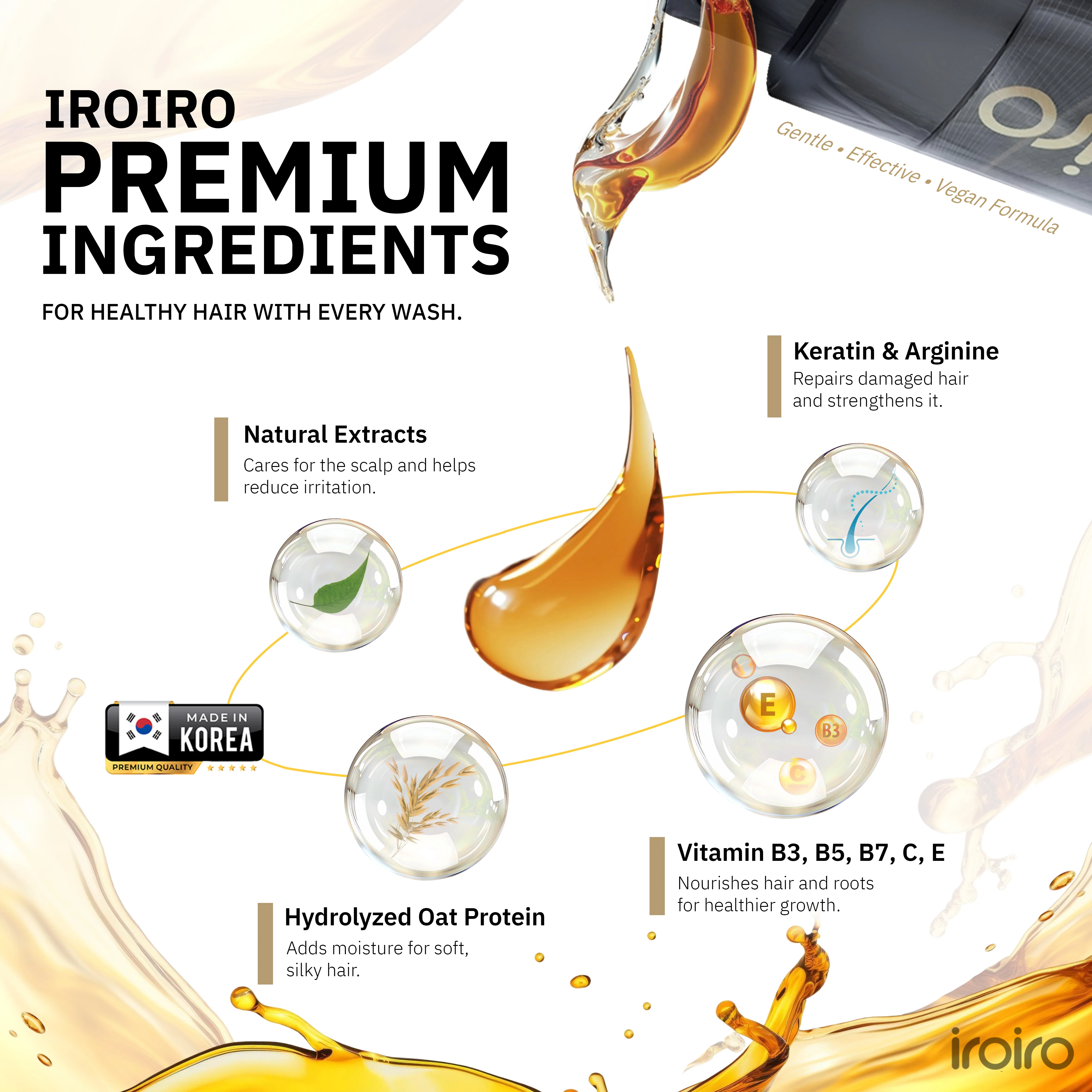 Iroiro Premium Hair Black Shampoo - Image 6