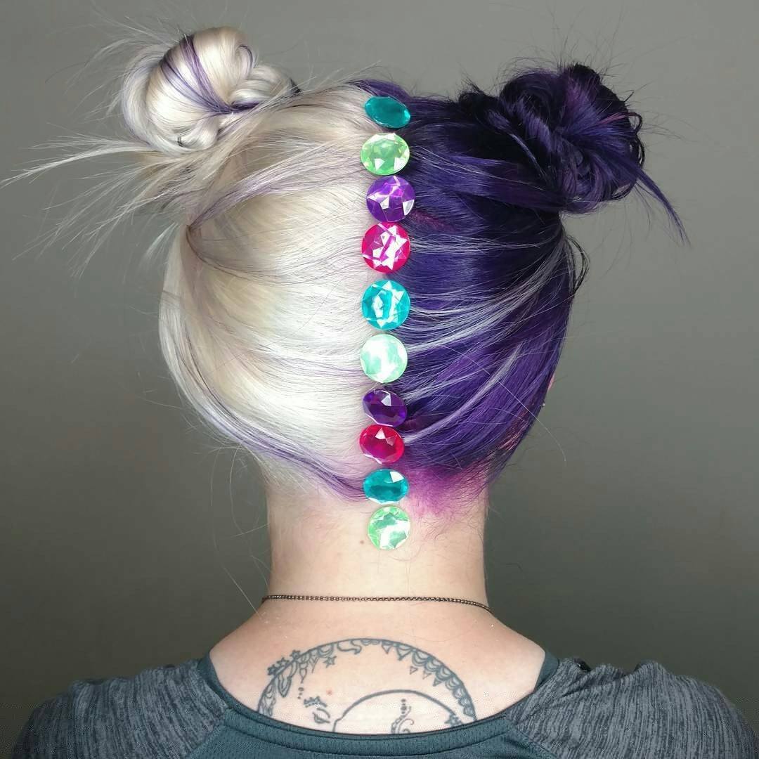 Iroiro 30 Violet Natural Vegan Cruelty-Free Semi-Permanent Hair Color - Image 5
